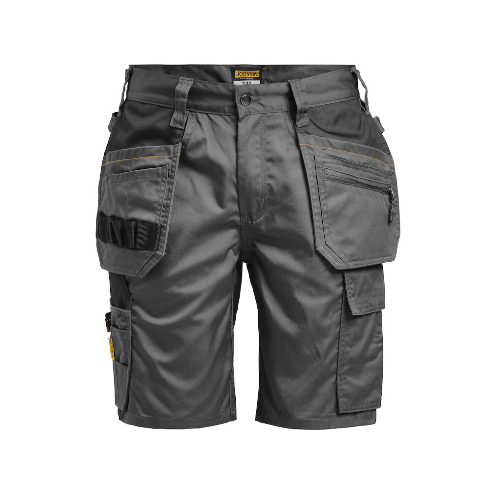 Jobman short hp kort grijs